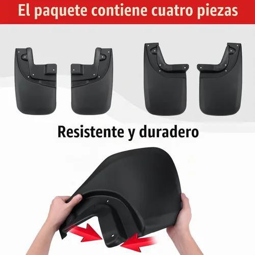 Vista 5 de Aletas de barro compatibles con protectores de barro Toyota Tacoma