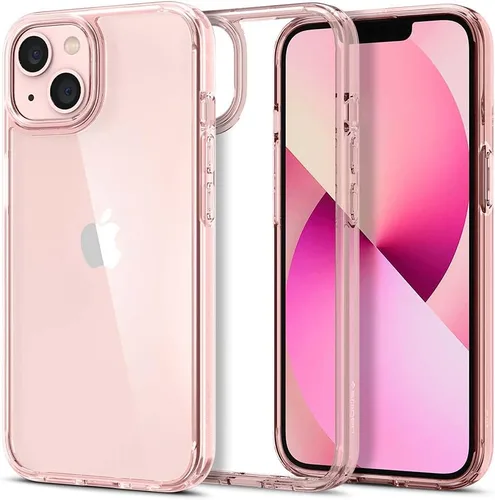 Vista 78 de Spigen Funda para iPhone 12 Mini, ultra híbrida, sin anillo magnético, antiamarilleo, transparente