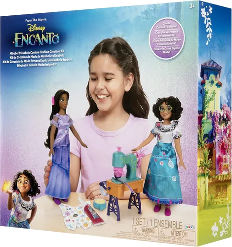 Vista 9 de Disney Encanto, Mirabel e Isabela - Kit de creación de moda personalizado (exclusivo de Amazon)