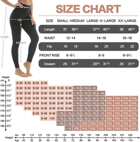 Vista 6 de Paquete de 4 leggings para mujer levantamiento de glúteos cintura alta control de abdomen no se transparentan pantalones de yoga entrenamiento