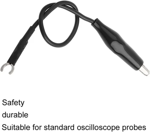 Vista 2 de 4 piezas de accesorios de sonda de osciloscopio de plástico para sonda de osciloscopio, cable de tierra que se ajustan a RoHS (2002/95/EC)