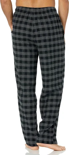Vista 2 de Tienda Essentials - Pantalón de pijama de franela para hombre (disponible en tallas grandes y largas)