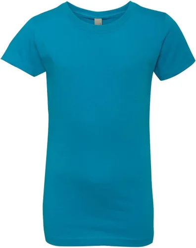 Vista 15 de Next Level Camiseta de punto acanalado de princesa para niñas grandes