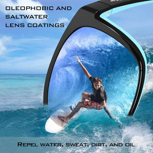 Vista 3 de KastKing Tazlina Polarized Sport Sunglasses for Men and Women, Ideal for Driving Fishing Cycling and Running,UV Protection
