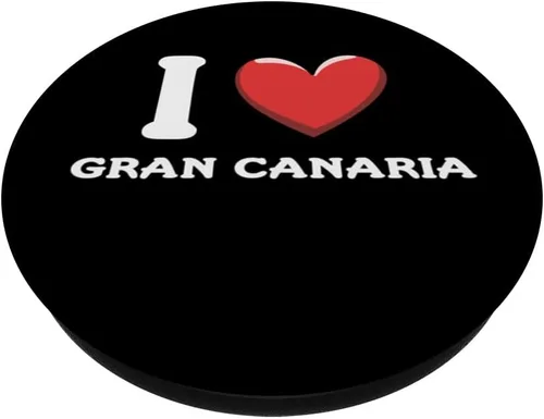 Vista 2 de I Love Gran Canaria España PopSockets intercambiables PopGrip
