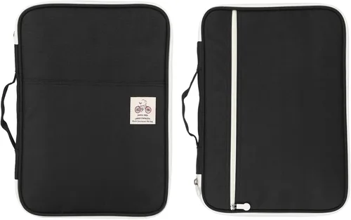 Vista 9 de Carpeta de archivos de bolsa de documentos A4, multifuncional A4 bolsas de documentos, organizador de cartera, bolsa de viaje impermeable