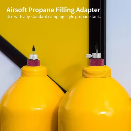 Vista 5 de Propane Refill Adapter For Green Gas Tanks With Silicone Oil Port, Perfect For Outdoor Activities
