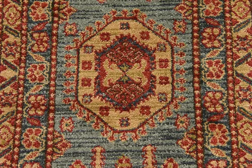 Vista 12 de Unique Loom Sahand Collection - Alfombra de área (2' 2" x 3' 1", rectangular, azul claro/marrón claro)
