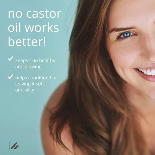 Vista 6 de Home Health Aceite de ricino original, promueve el cabello y la piel saludables, hidratante natural para la piel, puro, prensado en frío, sin OMG
