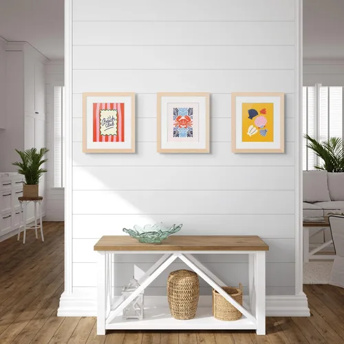 Vista 3 de Impresiones de playa para pared, carteles costeros, decoración de habitaciones playeras, impresiones artísticas costeras, obras náuticas retro
