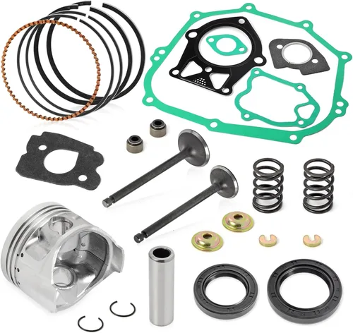 Vista 5 de Kit de reconstrucción de extremo superior STD pistón y junta de anillo sello válvula de escape de admisión y kit de resorte 1989-1996 para carrito