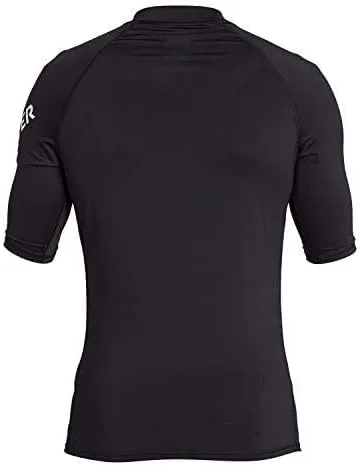 Vista 2 de Quiksilver Camiseta de surf de manga corta para hombre, con protección solar UPF 50, estándar, Mapa