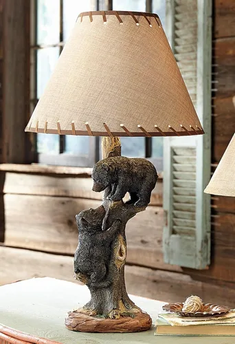 Vista 10 de Black Forest Decor Lámpara de elevación con asta de venado de cabaña - Lámpara rústica de cabaña con globo de vidrio sembrado