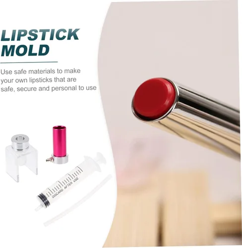 Vista 8 de Molde de silicona para lápiz labial, cosméticos de silicona, molde de lápiz labial, bricolaje, herramienta para hacer pintalabios, estilo chino