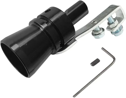 Vista 10 de deemars Silbato Turbo para Coche, Silbato Turbo Universal de Aleación de Aluminio, Silbato de Escape de Sonido Turbo XL de Aleación de Aluminio