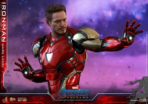 Vista 5 de Hot Toys Marvel: Avengers Endgame - Iron Man Mark LXXXV - Figuras a escala 1:6, multicolor, HT904599