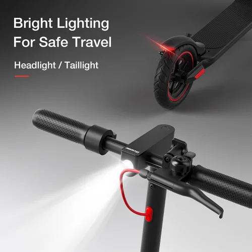 Vista 6 de iScooter Electric Scooter Adults & Big Kids, Cruise Control, Dual Braking System, Smart App, Foldable Electric Scooter for Commuting & Campus Use