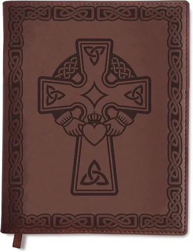 Vista 18 de Diario de cuero de Sunny Lark con alas de ángel Diario de cuero rellenable para mujeres y hombres Diario de oración espiritual con alas de ángel