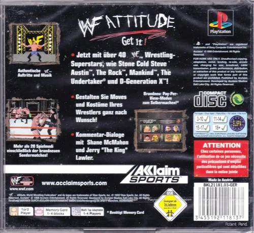 Vista 2 de WWF Attitude