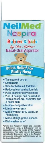 Vista 10 de NeilMed Aspirador Nasal-Oral Naspira