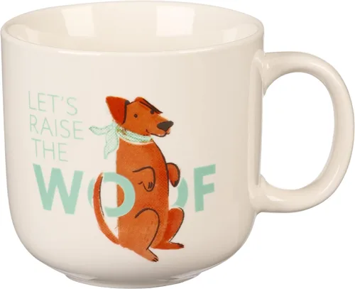 Vista 9 de Taza de café de regalo para mamá con texto en inglés "Come Over to the Bark Side Fun Coffee Cup" para amantes de los perros, dueños de razas