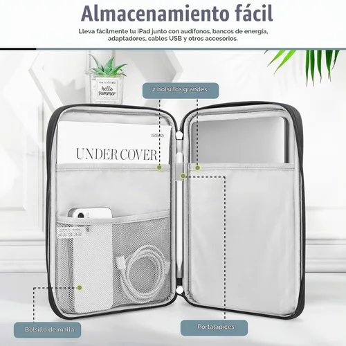 Vista 3 de TiMOVO Funda para portátil de 13 pulgadas para MacBook Neo, color negro
