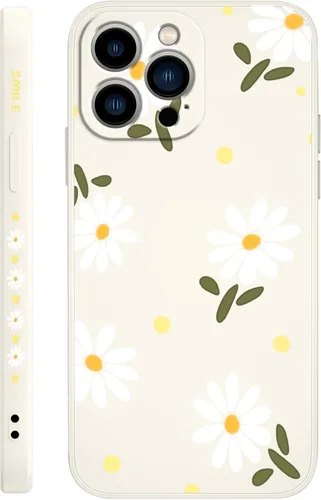 Vista 18 de LEECG Funda para iPhone 13 con diseño de mariposas y flores, diseño de astronauta, funda de teléfono con forro de microfibra suave, funda delgada
