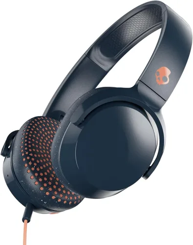 Vista 6 de Skullcandy Riff - Auriculares con cable, convenientes para viajar con enchufe de 0.138 in, micrófono integrado, diseño plegable, ligero, cómodo