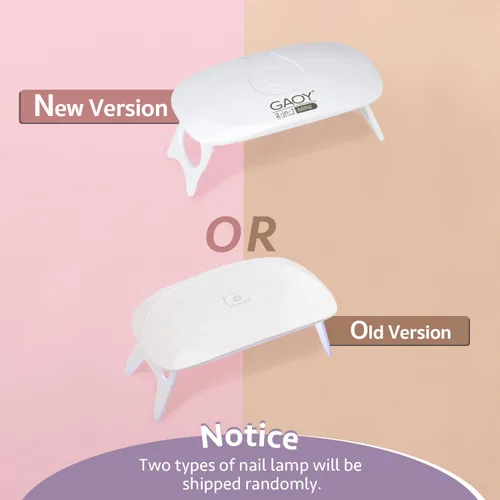 Vista 7 de GAOY Kit de uñas de gel de poliéster con kit de inicio de luz UV, kit de extensión de gel constructor de 6 piezas para principiantes con todo arte