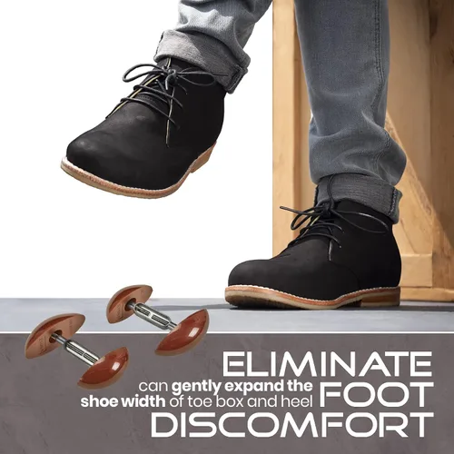 Vista 3 de Shoe Stretcher - Shape Extenders and Width Extender for Men's & Women's Shoes or Boots