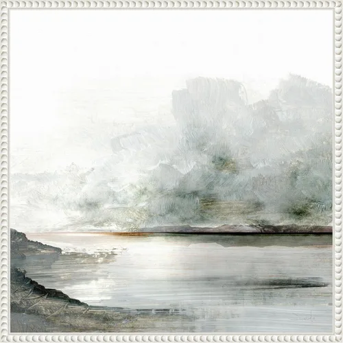 Vista 19 de Amanti Art Lienzo enmarcado para pared, 16 x 16 Ebb por Dan Hobday, lienzo enmarcado para pared, obras de arte de paisajes, decoración tradicional