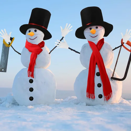 Vista 5 de Snowman Costume Kit Christmas Winter Frosty Costume Snowman Hat with Red Band Carrot Nose Scarf Gloves Pom Pom Balls