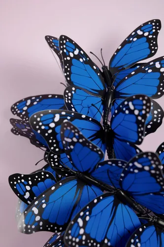 Vista 5 de Zivyes - Fascinador de mariposa para mujer - Diadema de fiesta del té, estilo Alicia en el país de las maravillas, sombrero para Kentucky Derby