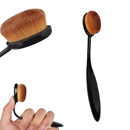 Vista 7 de Paquete de 2 cepillos de dientes para base de cepillo de dientes, cepillo de maquillaje ovalado, cepillo de dientes suelto para mezclar líquido