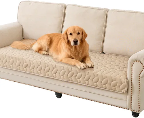 Vista 47 de Ameritex Funda impermeable para cama de mascotas, manta antideslizante para cama de perro, para sofá y muebles, impermeable, nuevo diseño