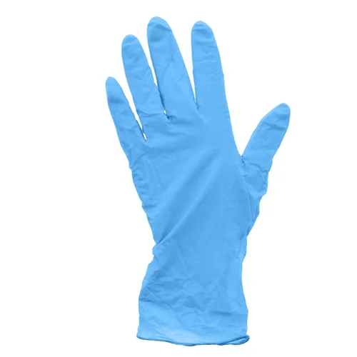 Vista 3 de AmerCare 20992-C - Guantes de nitrilo azul pacífico, sin polvo, medianos (paquete de 1000)