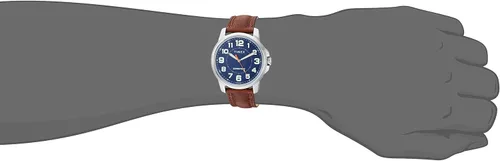 Vista 4 de Timex Expedition Metal Field 40mm Mens Analog Watch Luminous Hands 24 Hour Time Quick Date Function Rugged Outdoor Watch 50M Water Resistance