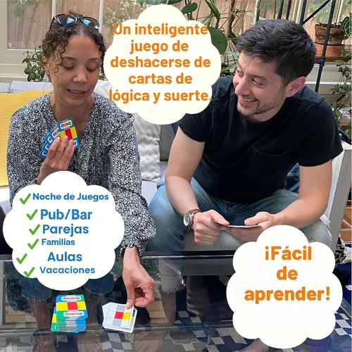 Vista 5 de Niche Nation Games Superposición – Juego de cartas de estrategia engañosamente simple y galardonado para adultos y familias – Juego para 2 jugadores