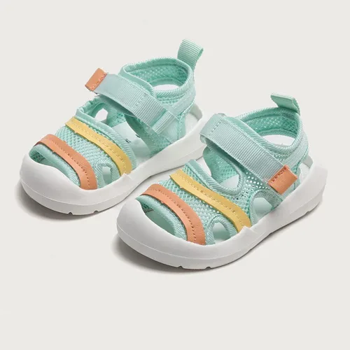 Vista 32 de OAISNIT Sandalias deportivas para bebés, niños y niñas, ligeras, antideslizantes, suela de goma, zapatos de agua acuática para playa, zapatos