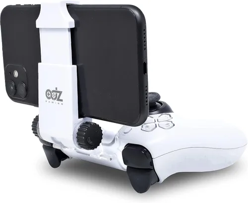 Vista 4 de ADZ PS5 controlador de teléfono soporte abrazadera clip inteligente para PS5 Dualsense controlador perfecto para PS Remote Play