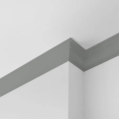 Vista 54 de Glidden Pintura Interior + Imprimación: Gris/Plata Antigua, Una Capa, Satinado, 1 Galón