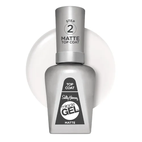Vista 16 de Sally Hansen Miracle Gel™, capa superior brillante, de larga duración, fórmula tipo gel, sin necesidad de lámpara UV, esmalte de uñas transparente