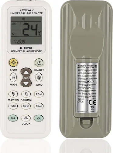 Vista 8 de K-1028E Control remoto universal de aire acondicionado para LG, Midea, Fujitsu, Panasonic, Samsung Air Condition, 1000 en 1 controlador de A/C