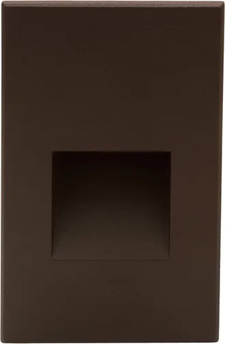 Vista 13 de NICOR Lighting STW11203KVBK - Luz de paso STW, 3x5, color negro