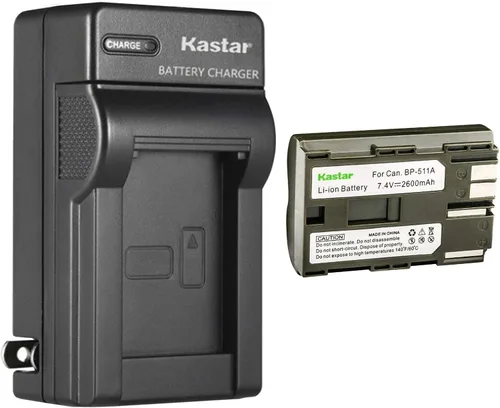 Vista 8 de Kastar Cargador de pared de CA compatible con cámaras Canon PowerShot Pro 90 PowerShot Pro 90 is ZR10 ZR20 ZR20MC ZR25 ZR25MC ZR30 ZR30MC ZR40 ZR40A