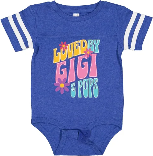 Vista 17 de inktastic Gigi and Pops Love Me - Body de bebé para nieta