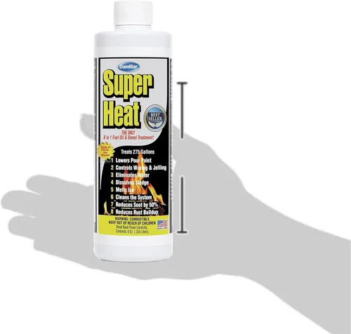 Vista 5 de Super Heat 8-in-1 60-130 de Comstar, tratamiento de aceite y combustible, 16 oz