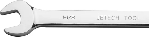 Vista 4 de Jetech Llave combinada de trinquete de 1-1/8 pulgadas (paquete de 5) - Llave de engranajes de acero Cr-V de grado industrial métrico en acabado Sae