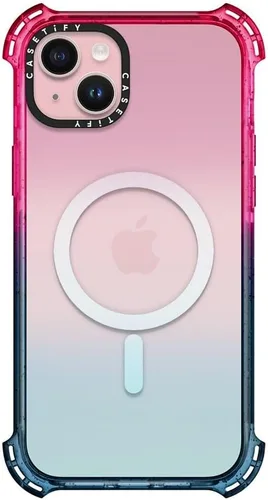 Vista 41 de CASETiFY Funda Bounce para iPhone 16 Pro [a prueba de golpes, 21.3 pies, protección contra caídas de grado militar 6X, compatible con Magsafe] Azul