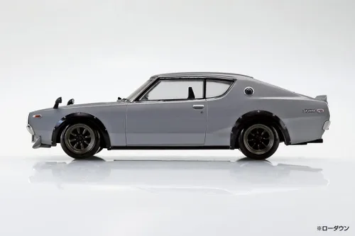 Vista 5 de Aoshima Nissan C110 Skyline GT-R Custom Silver 1:32 Kit de modelo a escala 1:32